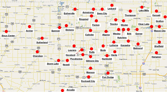ESI UHF Repeater Sites